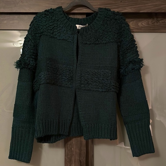 BNWT DO+BE Cardigan Sweater, Deep Ocean - Picture 4 of 5